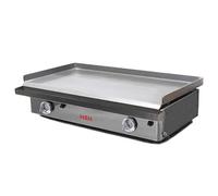 MBH - Plancha a Gas Profesional 80 cm para Hostelería. Fry Top de Acero de Sobremesa. Plancha de Asar Industrial para Cocina de Bar y Restaurante - Fabricada en España