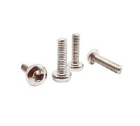 MBHHU 20 Tornillos de Cabeza Redonda con Ranura Hexagonal Acero Inoxidable (M2 x 16 mm)(M2x12mm)