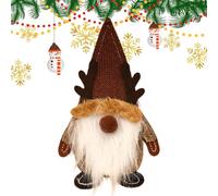 Mbiyhgta Cesta de almacenamiento navideña: para gnomos de tela de fieltro, organizador decorativo para cubiertos de fieltro, accesorio para la mesa con tenedor y cuchillo robusto | para la cena de