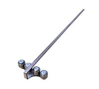 Mbiyhgta Circular Guide Rail - Adjustable Positioning Tool | Stainless Steel Circle Guide | for Carpentry Home Improvement Workshop Construction Furniture Making