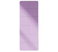 Mbiyhgta Estera de yoga plegable, Estera de ejercicio plegable - Esterilla de Pilates portátil,72 x 24 x 0,1 pulgadas, funciona muy bien en cualquier piso para estiramientos, ejercicios