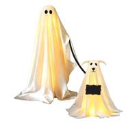 Mbiyhgta Ghost Dog Decor Spooky with Remote Control String Lights | Halloween Ghost Walking Dog For Outdoor, Indoor, Party, Lawn, Yard, Porch, Garden, Walkway
