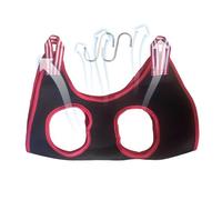 Mbiyhgta Hamaca de aseo para perros - Arnés de hamaca para gatos, ayuda ajustable de hamacas de aseo para perros hamaca transpirable para cortar clavos de recorte