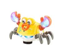 Mbiyhgta Kids Crab Toy - Crawling Musical Activity with LED Light | Crab Toys for Kids,for Birthday Nursery Boy Girl Learning Educational