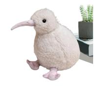 Mbiyhgta Kiwi Bird Plush - Kiwi Bird Felpa, Lindo Pájaro de Peluche | Decoración del Hogar de la Felpa de la Fauna, Juguete de Peluche de Pájaro Kiwi de Simulación, animales de Peluche Lindo po