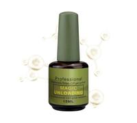 Mbiyhgta Quita Gel,Removedor De 15 Ml - Líquido de Pelado Rápido para una Limpieza Fácil y Rápida Sin Necesidad de Remojo o Envoltura para Viajes Manicura en el Hogar para Mujeres en Salones y