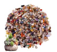 Mbiyhgta Stone Raw Rainbow, crudo de iris, piedras decorativas crudas naturales coloridas para meditación, piedra de decoración multifuncional para la casa,