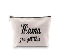 MBMSO - Estuche de maquillaje divertido con texto "You Got This Mamá", regalo para mamá, mama you got thisbag
