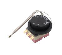 MBMYVRNKJL 16A Centigrade Ceramic Base Mechanical Thermostat Water Heater Temperature Switch NO+NC 3 Pins 30-85C