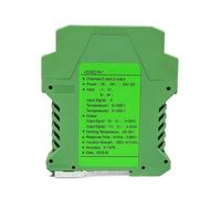 MBPAIHOP 1 convertidor pt100 a 0-10v, 4-20 mA, 0-10v, Salida, Entrada, señal de Temperatura, aislador PT1000-50-300 °C, Pt100-200-850 °C, Cu50-50-150 °C(0-5V_24V_PT100)