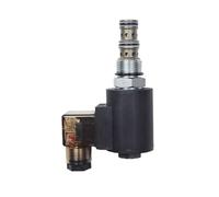 MBPAIHOP Válvula Solenoide hidráulica de Cartucho roscado de DHF10-231 de 2 Posiciones y 3 vías SV2-10-3 SV10-31 G3/8 AC220V DC24V DC12V(Spool DC24V Coil)