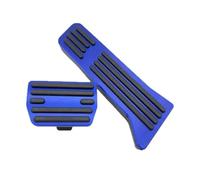 MBPBVRVAF 1 Uds Almohadilla Pedal Coche Cubierta Freno Pedalera Antideslizante para EX30 2024 2025 Embellecedor Pedales(Blue)