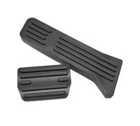 MBPBVRVAF 1 Uds Almohadilla Pedal Coche Cubierta Freno Pedalera Antideslizante para EX30 2024 2025 Embellecedor Pedales(Black)