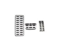 MBPBVRVAF 1 Uds. para Hyundai Ix25 para Creta para Accent para Verna para Solaris para Sedan 2011-2017 AT MT LHD Pedales Coche Cubierta Pedal Embellecedor Pedales(AT with Rest)