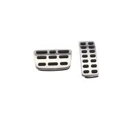 MBPBVRVAF 1 Uds. para Hyundai Ix25 para Creta para Accent para Verna para Solaris para Sedan 2011-2017 AT MT LHD Pedales Coche Cubierta Pedal Embellecedor Pedales(AT Without Rest 1)