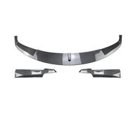 MBPBVRVAF Automóvil Alerón Delantero para Serie 3 F30 F31 320i 2013-2019 Parachoques Delantero Negro Alerón Divisor Kit De Carrocería Parachoques Borde Protector Difusor Mentón(Carbon Fiber Look)