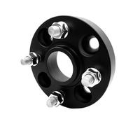 MBPBVRVAF Espaciadores Rueda para CRX para Accord para Civic para Acura PCD 4x100 CB 56.1mm Aleación De Aluminio 2 Piezas Adaptador Espaciador De Rueda Espaciadores Forjados(Black 30mm 2PCS)