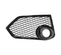 MBPBVRVAF Faro Antiniebla Cubrir para Civic para Type R 2017-2021 Cubierta De LámPARA Negra Brillante Malla Cubierta Antiniebla De Malla Parachoques Delantero Coche Faro Antiniebla Rejilla(Left)