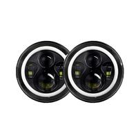 MBPBVRVAF Faros Principales 2 Uds para Lada para Niva 4X4 para Urban 80W Negro 7 "Faro Led para Coche Conjunto De Faros Redondos De 7 Pulgadas(2)