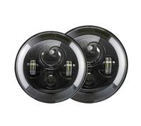 MBPBVRVAF Faros Principales para Urban 4x4 2 Uds Coche 7 "Led Faro Alto/bajo H4 Halo Ojos Faro Delantero Faros Delanteros(2 pcs Half-7inch)