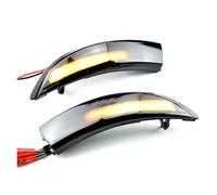 MBPBVRVAF Intermitentes para Fiesta para Mk7 2008-2017 Luz De Señal De Giro Dinámica LED para Espejo Retrovisor Lateral Indicador Secuencial Intermitente De Espejo