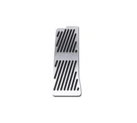 MBPBVRVAF Pedalera Coche 1 Uds. Alfombrilla Protectora para Pedal Freno Y Acelerador Coche para Serie 3 G20 G21 2019-2025 Embellecedor Pedales(Rest Silver 1pc)