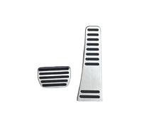MBPBVRVAF Pedalera Coche 1 Uds Cubierta De Pedal Coche Acelerador Freno Kit Apoyo Alfombrilla Protectora Antideslizante para XC60 2018~2022 Embellecedor Pedales(AT 2 PCS)