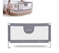 MBQMBSS Rieles de cama para niños pequeños - 152 cm 70" 80" extra largo de la cama de bebé para niños Twin, doble, tamaño completo Queen y King colchón (verde) (1 lado: 80 pulgadas (L) x 30 pulgadas (Al), 60 x 30 Inch