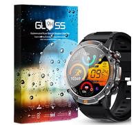 MBROS Compatible para [3 Pedazo Protector] 9H Protector De Pantalla De Cristal Templado Compatible para Smartwatch WalkerFit Reloj Inteligente Hombre 1,43'' M6 Ultra (3 Pedazo)