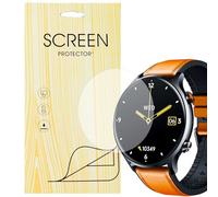 MBROS Compatible para [6 Pedazo Protector] Blando Protector Pantalla Compatible para Smartwatch NONGAMX Reloj Inteligente Hombre 1.39" (6 Pedazo)