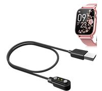MBROS Compatible para Cable USB Compatible para Smartwatch BANLVS Reloj Inteligente Mujer 1.85" G39 (Negro)