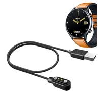 MBROS Compatible para Cable USB Compatible para Smartwatch NONGAMX Reloj Inteligente Hombre 1.39" (Negro)
