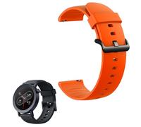 MBROS Compatible para Moda Silicona Clásica Correa de Reemplazo Compatible para CMF by Nothing Watch Pro 2 Reloj Inteligente 1.32" D398 (Naranja)