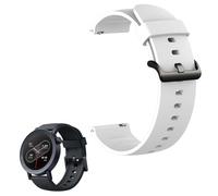MBROS Compatible para Moda Silicona Clásica Correa de Reemplazo Compatible para CMF by Nothing Watch Pro 2 Reloj Inteligente 1.32" D398 (Blanco)