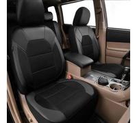 MBROS Fundas Asientos Coche Cuero para Dacia Sandero Stepway 3.Gen 2.Gen 2012-2025, Impermeable Completo Juegos Cubreasientos Protectores Interior Accesorios,A Black