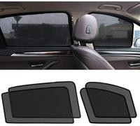 MBROS Parasol para Ventana Lateral Coche para Skoda Kodiaq 2017 2018 2019 2020 2021 2022 2023-, Magnético Lateral Trasero Delantero Protección Privacidad Rayos UV Cubiertas Transpirables,4 Sides