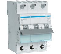 MBS320 Interruptor automático 3P B 20A Icn=6000A