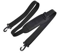 MBSIVSA Correa de Hombro Universal, Cinghia Negra con Acolchadas, Correas de Nylon, Cinghias Rigida Ajustable y Reemplazable, Adecuada para Bolsa PortáTil Bolsa Viaje Bolsa Deportiva Bandolera