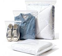 Mbsomnus Bolsas Autocierre Grandes 40x60 cm, 20 Piezas Bolsas de Plástico Transparentes Resellables Bolsas Zip Reutilizables Bolsitas Plástico Zip para Ropa Calzado Alimentos y Material de Oficina