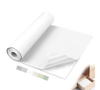Mbsomnus Fieltro Adhesivo 1 mm Moqueta Adhesiva Coche 230x30 cm Terciopelo Adhesivo Blanco para Chair Leg Cajas de Regalo Revestimiento de Techo de Caravana Forro Muebles Cajones