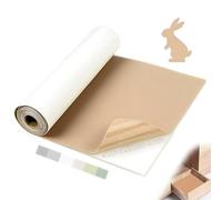 Mbsomnus Fieltro Adhesivo 2 mm Moqueta Adhesiva Coche 230x40 cm Terciopelo Adhesivo Beige para Chair Leg Cajas de Regalo Revestimiento de Techo de Caravana Forro Muebles Cajones