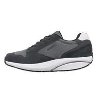 MBT-1997 Classic II Zapatillas Casual para Hombre Estilo Moderno. Deportivas Anatómicas y Cómodas. Calzado Fisiológico Confort y Estabilidad con Suela Curva. Sneakers con Cordón. Color Gris