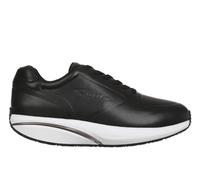 MBT-1997 Leather Winter Zapatillas Casual para Mujer. Deportivas de Vestir Anatómicas y Cómodas. Calzado Fisiológico Confort y Estabilidad con Suela Curva. Sneakers de Piel con Cordón. Color Negro