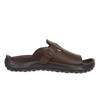 MBT AKITA Sandalias para Hombre en Piel. Calzado Ligero y Cómodo de Primavera Verano. Calzado Fisiológico de Confort y Estabilidad. Sandalias de Recuperación para Vestir Estilo Moderno