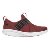 MBT JIN Zapatillas de Deporte para Mujer sin Cordones. Deportivas Caminar Anatómicas y Cómodas. Calzado Fisiológico Confort y Estabilidad con Suela Curva. Sneakers Modernas. Color Rojo