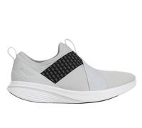 MBT JIN Zapatillas de Deporte para Mujer sin Cordones. Deportivas Caminar Anatómicas y Cómodas. Calzado Fisiológico Confort y Estabilidad con Suela Curva. Sneakers Modernas. Color Gris