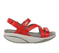MBT Kiburi W Sandalias con Punta Abierta, Mujer, Rojo (Red 06), 39 EU (6 UK)