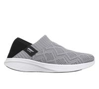 MBT M2600 Slip On Zapatillas de Deporte para Mujer sin Cordones. Deportivas Caminar Anatómicas y Cómodas. Calzado Fisiológico Confort y Estabilidad con Suela Curva. Sneakers Modernas. Color Gris
