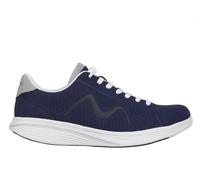 MBT M800 Zapatillas de Deporte para Hombre Estilo Moderno. Deportivas de Caminar Anatómicas y Cómodas. Calzado Fisiológico de Confort y Estabilidad con Suela Curva. Sneakers con Cordones. Color Azul