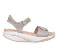 MBT MALIA 2 Sandalias de Vestir para Mujer en Piel de Oveja. Calzado Ligero y Cómodo de Primavera Verano. Calzado Fisiológico de Confort y Estabilidad. Sandalias Estilo Moderno con Velcro. Color Gris